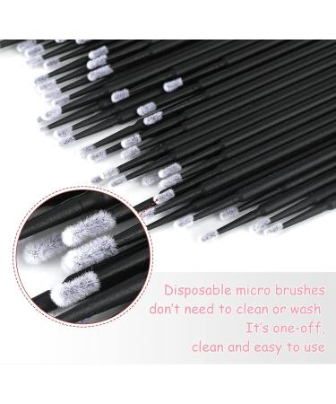 G2PLUS 400PCS Black Disposable Micro Applicators for Eyelash Extensions - Craft Swabs - Buy Online on GoSupps.com
