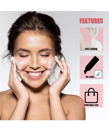 1.7 OZ Foam Bottle with Gold Pump .Empty Travel Foaming Dispensers for Soap Shampoo Pink 1 3 Pieces 3 Pieces Pink&pink - Buy Online on GoSupps.com