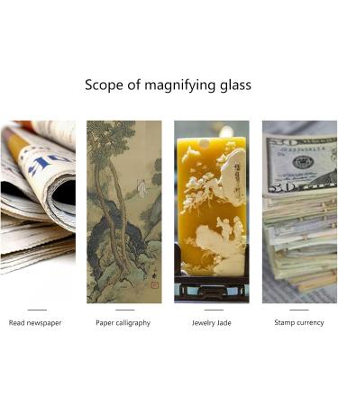 Pocket Magnifier for W/Keychain Portable 15X Metal Pocket Glass Foldable Mini Magnifier Loupe Reading Zinc A Reading Magnifier for Books Reading Magnifiers for Seniors Pocket Magnifier - Buy Online on GoSupps.com