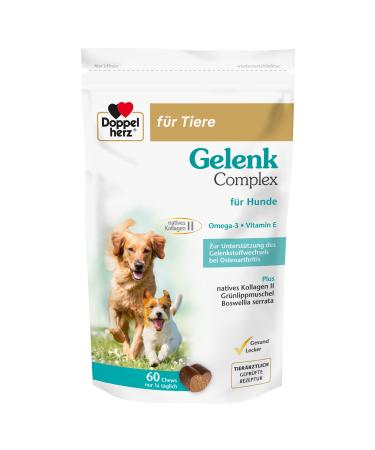 Doppelherz Joint Complex for dogs To support joint metabolism in osteoarthritis 60 Chews 60 Chews Single - Buy Online on GoSupps.com