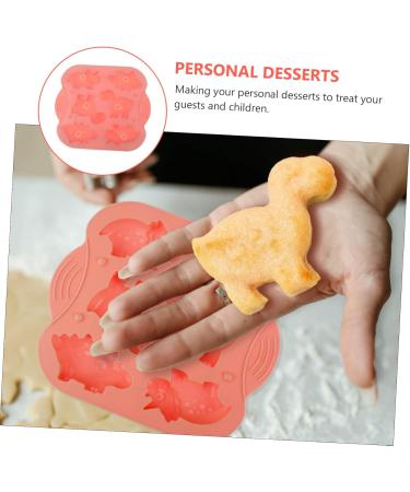 Alipis Cake Mold Silicone Molds Mold for Baking Dessert Mold Animal Dinosaur Baking Mold Ice Mold Modeling 22.1X19.3X2.6CM Pink - Buy Online on GoSupps.com