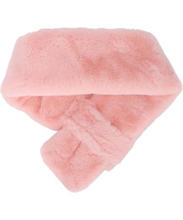 Wooxgehm Heated Scarf | Removable USB Heating Adjustable Neck Scarf - 3 Temperature Plush Scarf for Blood Circulation - Pink - Buy Online on GoSupps.com
