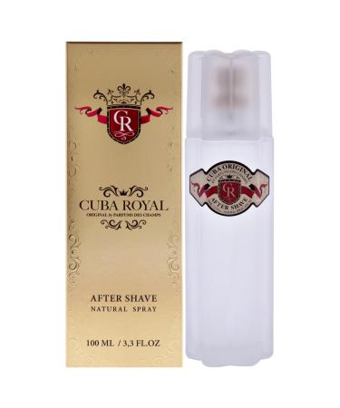 Cuba Royal by Cuba for Men - 3.3 oz After Shave 3.3 Fl Oz (Pack of 1)