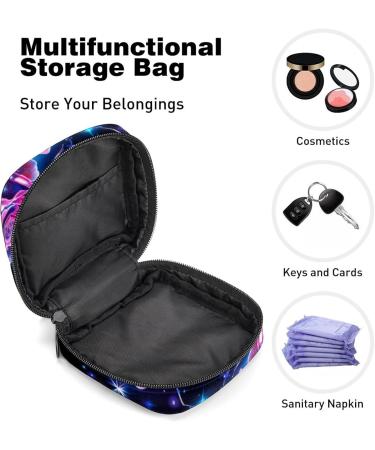 MuooouM Women's Binding-Up Bags - Dragonfly Blue Pattern Menstrual Cup Cash Bag Portable Storage for Teens & Women - Buy Online on GoSupps.com