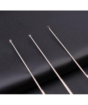 TARVIT Earwax Removal Tool - Silver Long Handle Steel Ear Wax Pick Earpick Cleaner Kit for Safe Earwax Removal - Buy Online on GoSupps.com