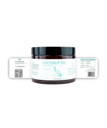 Nature Packaged Solid Coconut Oil (12 fl. oz.) - Sourced Directly from our Farm Partner in the Philippines - Carrier Oil for Diluting Essential Oils, Body, Hair, and Skin Moisturizer - 1 Pack - Buy Online on GoSupps.com