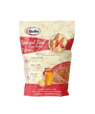 Quiko Special R Egg Food 1Kg - Concentrated and rearing food for all red-based bird species 1 kg