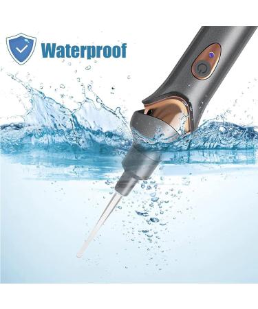 USB Rechargeable Ear Wax Vacuum Removal Tool with LED Lights | Electric Ear Cleaner for Kids & Adults - Black - Buy Online on GoSupps.com