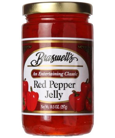 Braswell Jelly Pepper Red, 10.5 oz 10.5 Ounce (Pack of 1)