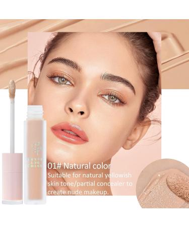 U-Shinein Liquid Corrector Concealer | Full Coverage Contour Concealer for Dark Circles | Brightener Concealer - 01 Natural Skin - Buy Online on GoSupps.com