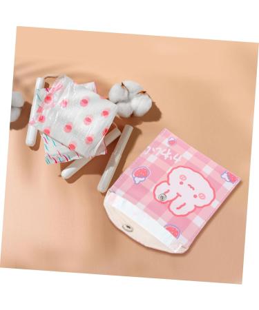 Goohochy Ladies Tie 2-Piece Cushion Bag - Large Capacity Menstrual Pillow Container & Decorative Period Bag for Girls - Buy Online on GoSupps.com