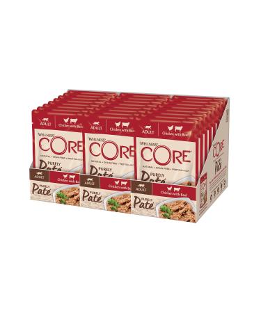 Wellness CORE Purely Pat Chicken & Beef Cat P t Wet Cat Food Grain Free High Meat Content