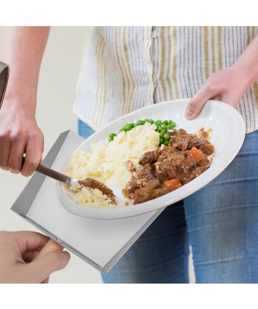 Stainless Steel Dustpan Heavy Duty with Comfort Handle Mini Desktop Dustpan Heavy Duty Metal Dustpan Kitchen Pan Home Dusting& Cleaning Tool - Buy Online on GoSupps.com