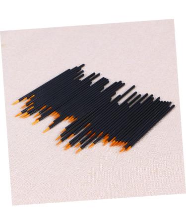 Healeved 200 pcs Makeup Point Disposable Cosmetic Lip Applicator Tool Gloss Fine Eyeliner Wands Brush - Buy Online on GoSupps.com