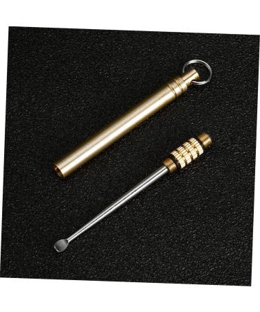 Titanium Alloy Ear Spoon Tools for Gentle Ear Cleaning - Stainless Steel Earpick for Earwax Removal - Buy Online on GoSupps.com