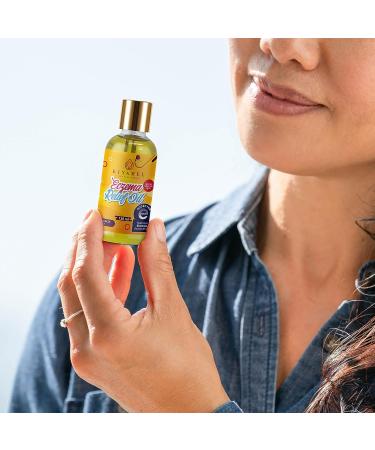 KIYAMEL Moisturizing Eczema Relief Baby Oil with Hemp Seed, Vitamin E & Chamomile - Soothing Hydration for Dry, Itchy Skin in Babies, Kids & Children - Buy Online on GoSupps.com