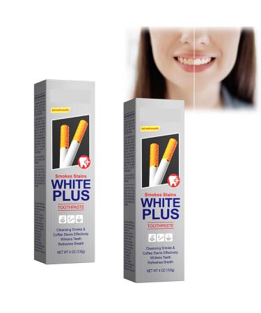 Nurvidis Whitening Toothpaste Whitening Toothpaste 2 Whitening Toothpastes Soft Mint Toothpaste Removes Tobacco Stains Coffee Stains Tea Stains and Yellow Teeth (A)