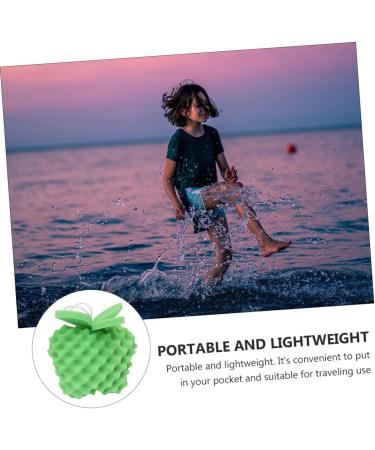 Buy Minkissy 2pcs Fruit Shower Bath Sponge for Kids | Soft Children s Bath Scrubber Ball - Buy Online on GoSupps.com