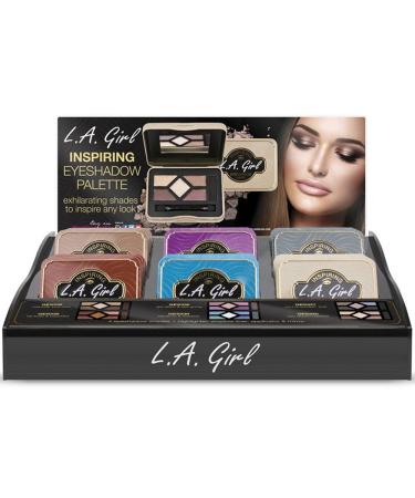 L.A. Girl Inspiring Eyeshadow Palette Get Glam & Get Going 0.21oz - Pack of 1 - Buy Online on GoSupps.com