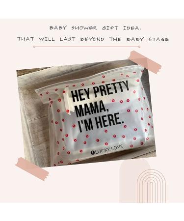 Diaper Bag Organizing Pouches Set with Diaper Clutch & Wet Bag (Blush/Clear) - Buy Online on GoSupps.com