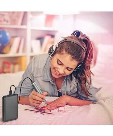 Winzwon Electric Nail Drill File Kit - Professional Efile Manicure Pedicure Tools for Acrylic, Gel, Dip Nails - Gifts for Women - Buy Online on GoSupps.com