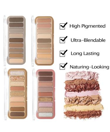 9 Colors Matte Naked Eyeshadow Palette - Taupe & Brown Nude Shades | Ultra-Blendable & Long Lasting Makeup - Buy Online on GoSupps.com