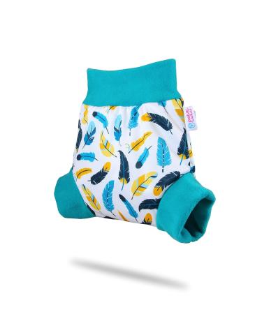 Petit Lulu XXL Pull Up Waterproof Overpants | Reusable & Washable Hatching Slip Pants | EU Made Fleet Diapers - Buy Online on GoSupps.com
