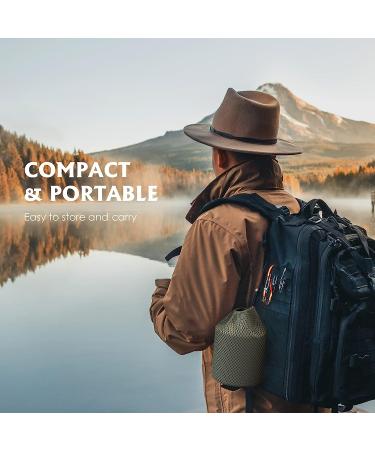 Lixada Titanium Camping Pot with Foldable Handles - 750ml | Lightweight Backpacking Cup for Outdoor Hiking - Buy Online on GoSupps.com