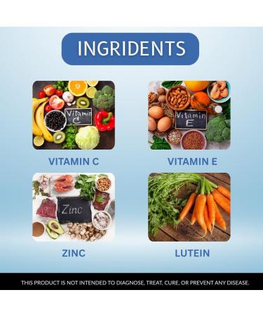 Phillauri Areds 2 Eye Vitamins | Eye Vitamins Support Supplement | Eye Capsules | Eye Care Capsules for Men & Women 600 (Pack 5) - Buy Online on GoSupps.com