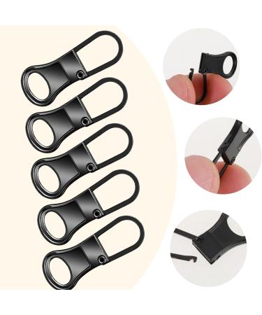 Buy Sibba 10-Piece Metal Zipper Repair Kit - Universal Zipper Pull Replacement for Jackets Luggage Backpacks & More | Multi-Colored - Buy Online on GoSupps.com