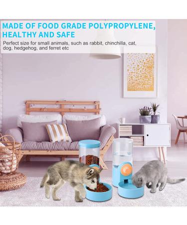 Kenond 40oz Hanging Automatic Pet Food Water Dispenser  Auto Gravity Pet Feeder and Waterer Set  Cage Cat Food Bowl Dog Feeding Station for Puppy and Kitten Rabbit Chinchilla Hedgehog Ferret Green Waterer and Feeder A - Buy Online on GoSupps.com