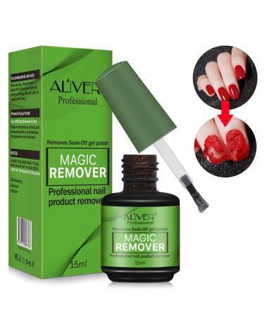 Gel Nail Polish Remover, 2-3 Min Quickly Remover Nail Polish, No Harm to Skin, No Irritating Odor, No Need For Foil, Soaking Or Wrapping, Easy to use 1 Count (Pack of 1) - Buy Online on GoSupps.com