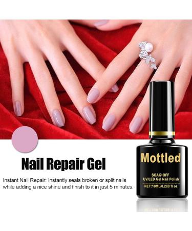 Nail Repair Protection Gel Mottled Nail Treatment Repair Gel 10ml Instant Nail Repair Protect Gel Nail Strengthener Gel Broken Nail Repair Gel Polish - Buy Online on GoSupps.com