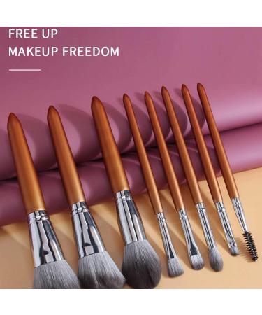 12-Piece Makeup Brushes Set for Face - Contouring Blending & Shadows | Elegant Design for Flawless Application - Buy Online on GoSupps.com