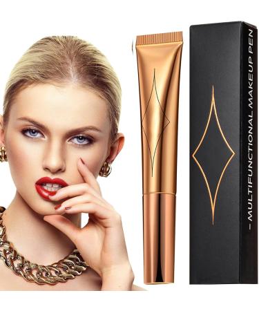 Contouring Blush Stick | Contouring Highlighter Pen | Outlining | Contour Makeup Highlighter | Beauty Bar Waterproof Long Lasting with Cushion Applicator - Buy Online on GoSupps.com