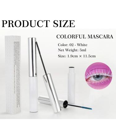 Sugeru Colored Mascara Water Resistant Long Lasting Volume Curl Lengthening Personalized Ultra Thick Smudge Resistant Eye Makeup for Christmas Halloween Parties 02 Standard 2 5 ml 1er Pack - Buy Online on GoSupps.com