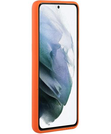 Tivenfezk Nadoli Silicone Case for Samsung Galaxy A34 5G - Ultra Thin Shockproof Scratch-Resistant Wallet TPU Cover with Credit Card Holder - Orange - Buy Online on GoSupps.com