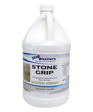 Stone Grip Industrial Non-Slip Floor Treatment for Tile and Stone to Prevent Slippery Floors. Indoor/Outdoor Residential/Commercial Works in Minutes for Increased Traction (3.8 Litre) 1