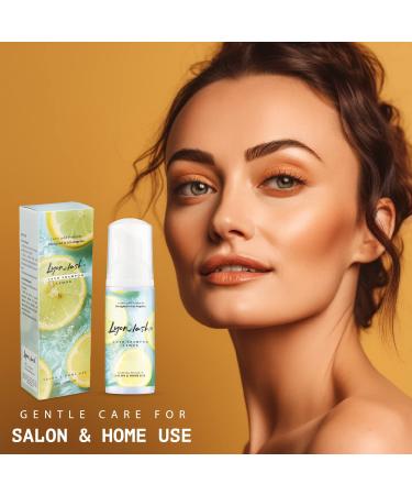 Lyon Lash Eyelash Extension Shampoo - Gentle Oil-Free Foam Cleanser Kit (60ml) | Paraben & Sulfate Free | Makeup Remover for Salon & Home Use - Buy Online on GoSupps.com