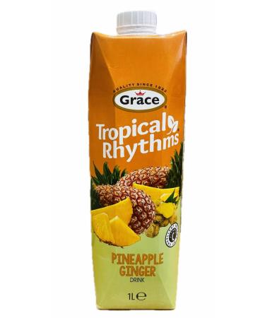 Grace Tropical Rhythms PINEAPPLE GINGER Drink 1ltr.