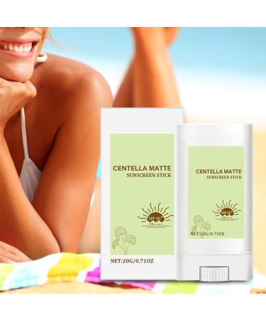  Generisch Sunblock Stick - SPF 50+ - Non-greasy matte finish - Sun protection - Sunscreen stick - Soothing hydration - Oil control - Long-lasting facial skincare - 20 g - For face and - Buy Online on GoSupps.com