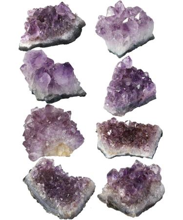 Natural Amethyst Healing Crystal Cluster - Reiki Gemstone Specimen Home Decor - 1pc Amethyst (100-150g) - Buy Online on GoSupps.com