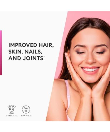 Collagen Peptides Powder for Hair, Skin, Nails, Joints & Recovery - Hydrolyzed Protein - Grass Fed, Non-GMO - Gluten-Free - 2-Pack 70 Servings - Buy Online on GoSupps.com