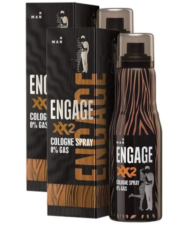 E'n.gage XX'2 Cologne No Gas Perfume for Men 135ml - Spicy and Citrus Fragrance Scent Skin Friendly Perfume for Men Long Lasting - Buy Online on GoSupps.com