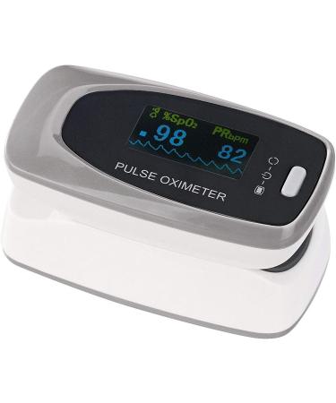 Buy Newgen Medicals High Accuracy Finger Pulse Oximeter | LCD Color Display Oxygen Measurement Device | Best Medical Oxygen Meter for Home & Travel - Buy Online on GoSupps.com