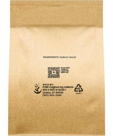 Pure Sodium Lauryl Sulfoacetate (SLSA) (11 oz) - Long Lasting Foam, Gentle on Skin - Buy Online on GoSupps.com