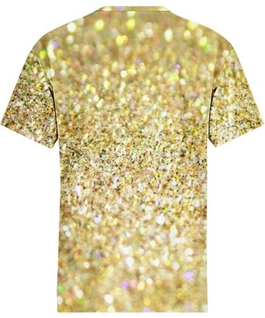 Buy Women's Oversized Genetic T-Shirt | Casual Short-Sleeved Blouse & Summer Tops - Sweet V-Neck Designs in White & Yellow XXL - Buy Online on GoSupps.com