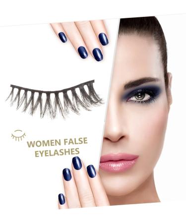 minkissy 8 Pairs Chemical Fiber False Eyelashes Fluffy Fake Lashes Halloween Fake Eyelashes Wispy Fluffy False Lashes Natural False Eyelashes Dense False Lashes Miss Eyes Cosmetics - Buy Online on GoSupps.com