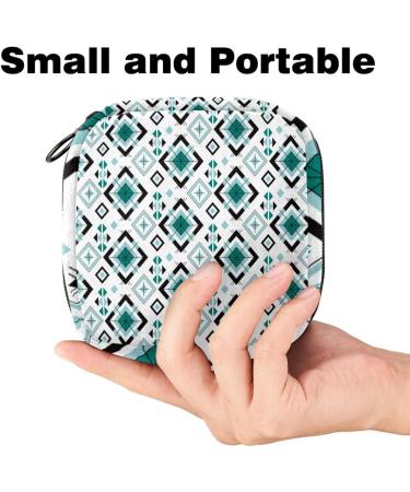 Multicolored Storage Bags for Women's Bandages & Menstrual Products - Portable Organizer for School & Office - Buy Online on GoSupps.com