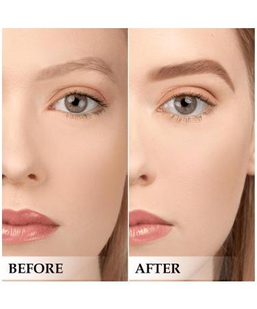 Waterproof Eyebrow Pencil Set - 5 Pcs Long Lasting Smudge Proof Eyeliner in Dark Brown - International Shipping Available - Buy Online on GoSupps.com